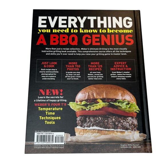 Weber's Ultimate Grilling: a Step-By-Step Guide to Barbecue Genius Book - Picture 3 of 3